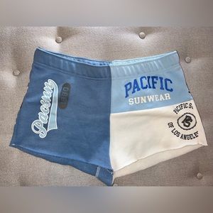 Patchwork PacSun comfy/ coverup shorts